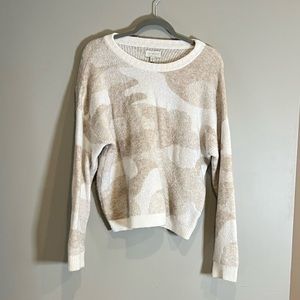 Lucky Brand Neutral Print Sweater